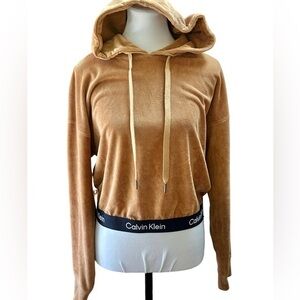 Calvin Klein Performance Hoodie in Velour - Size Medium
